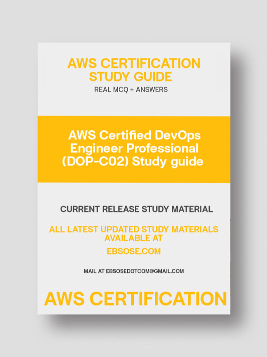 AWS Certified DevOps Engineer – Professional (DOP-C02)