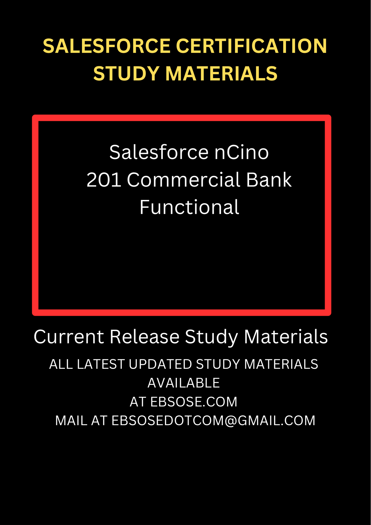 nCino 201 Commercial Bank Functional