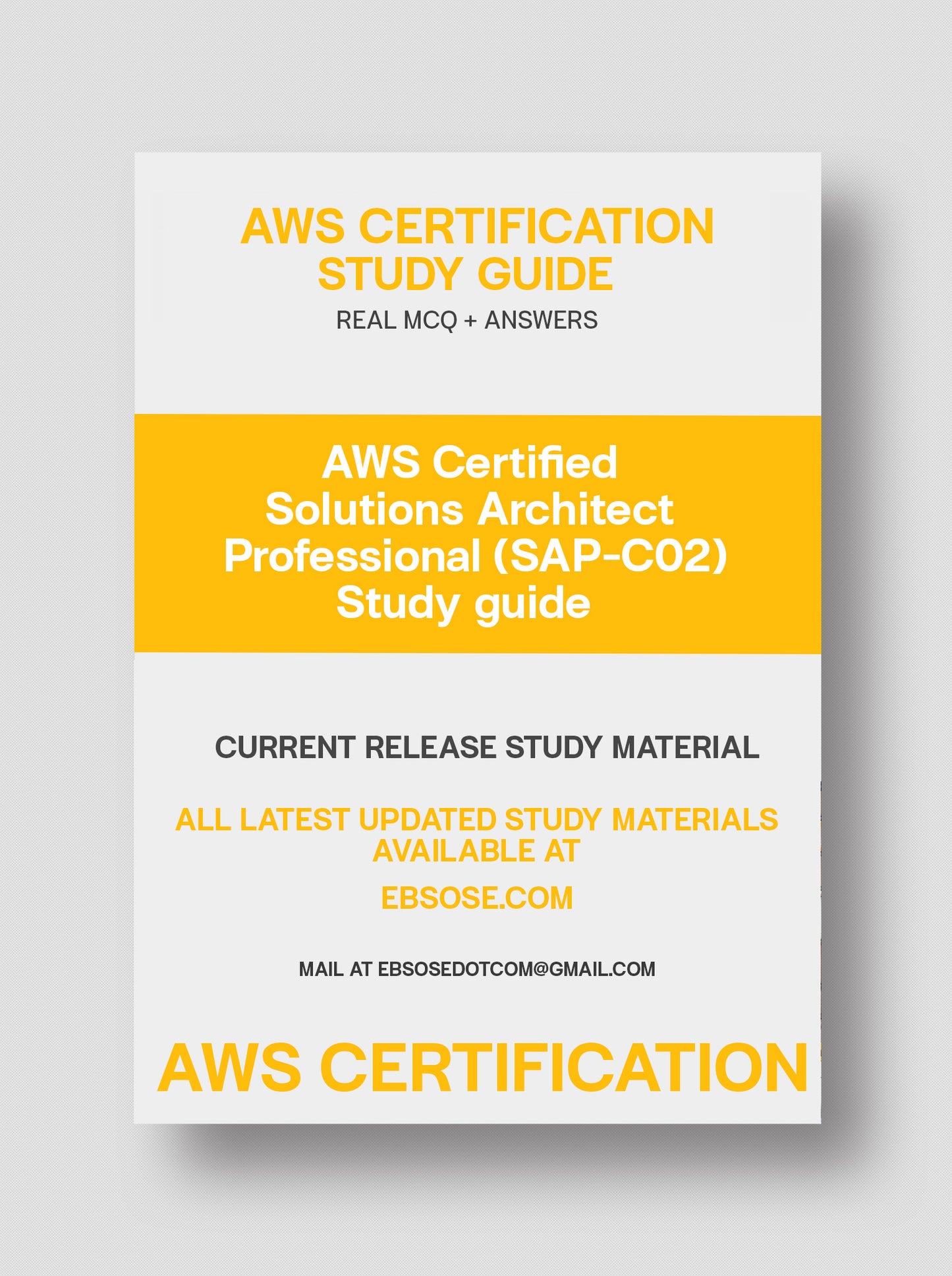 AWS Certified Solutions Architect – Professional (SAP-C02)