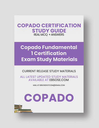 Copado Fundamental 1 Certification Exam Study Guide