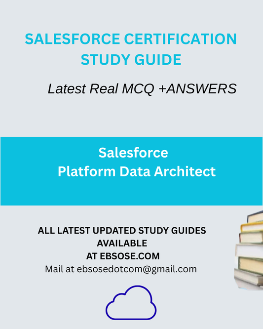 Salesforce Platform Data Architect – Latest Winter 26 Release Study Guide