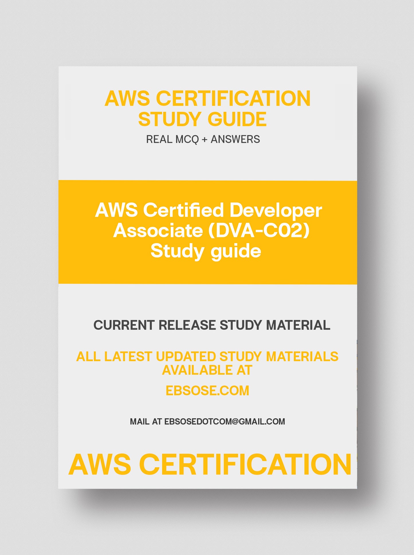 AWS Certified Developer – Associate (DVA-C02)