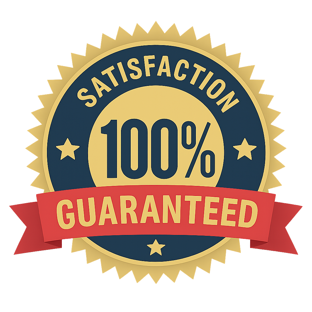100% Guarantee Badge