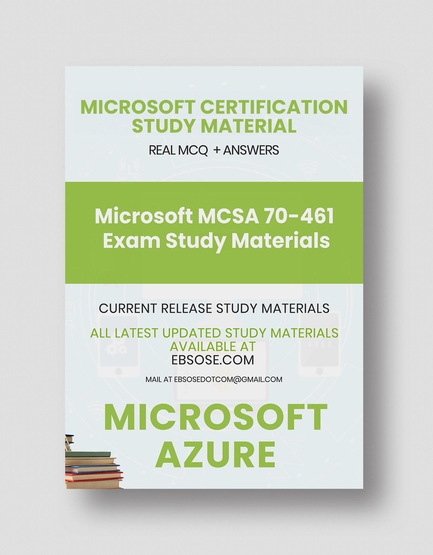 Microsoft MCSA 70-461 Exam Study Materials