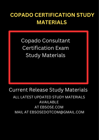 Copado Consultant Certification Exam Study Guide